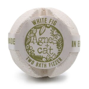 Agnes + Cat Bath Fizzer - White Fig
