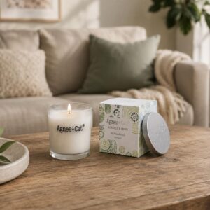 Agnes + Cat Soy Wax Votive Candles