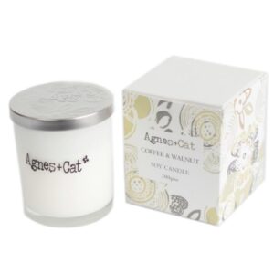 Coffee and Walnut Soy Wax Votive Candle