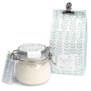 Dolly Blue Soy Wax Kilner Jar Candle