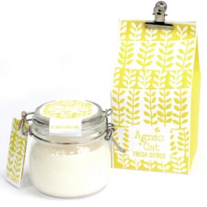Fresh Citrus Soy Wax Kilner Jar Candle