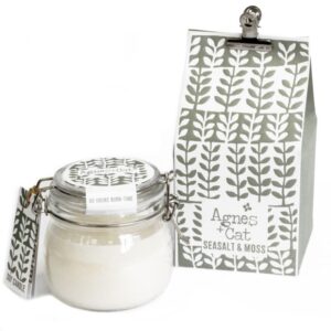 Seasalt and Moss Soy Wax Kilner Jar Candle
